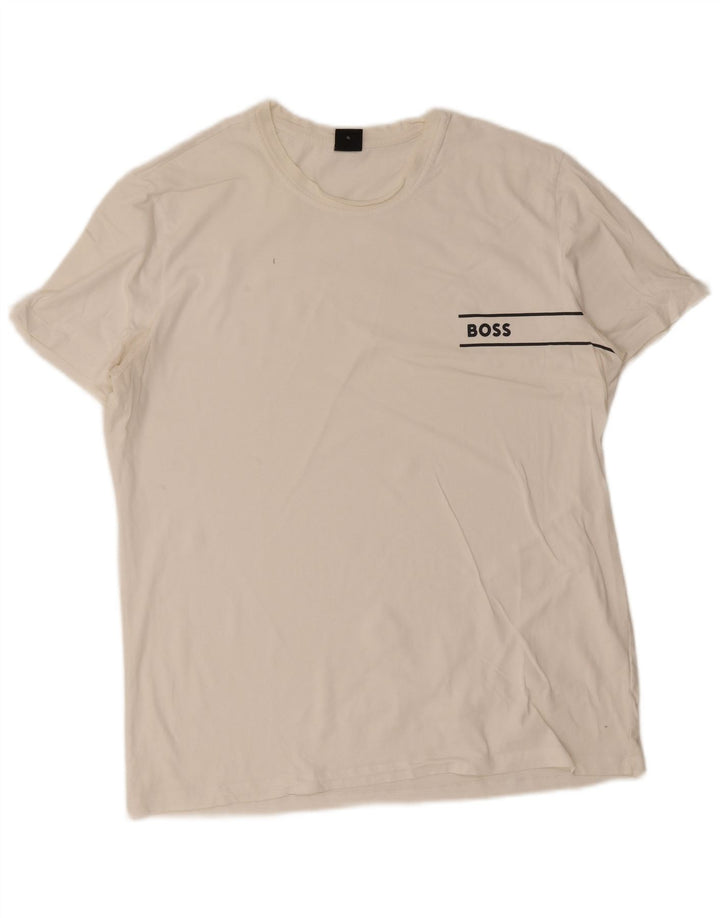 Maglietta da uomo Hugo Boss Top XL Bianca