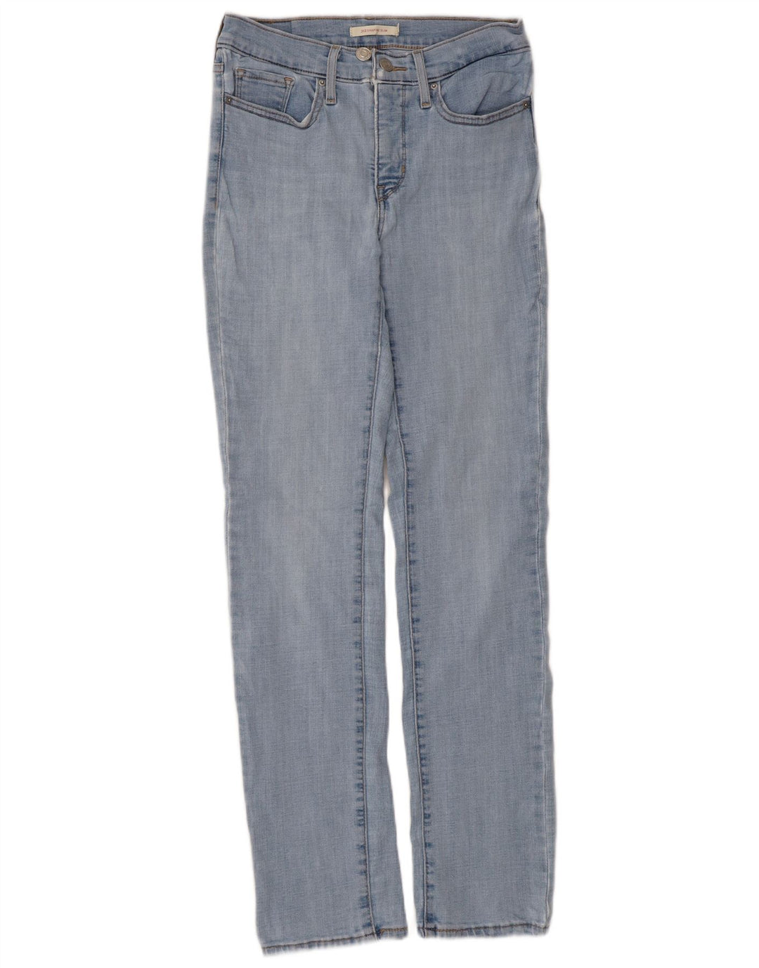 Levi's Donna 312 Shaping Slim Jeans W27 L30 Cotone Blu