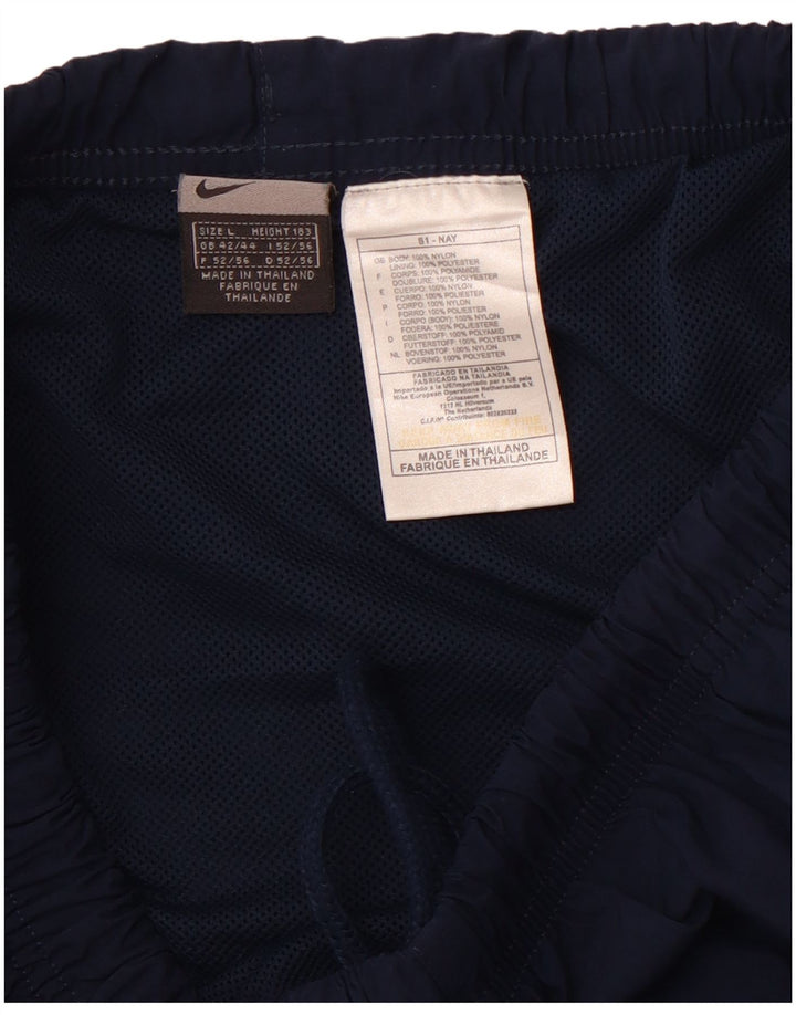 Pantaloncini sportivi da uomo NIKE Large blu navy in poliestere