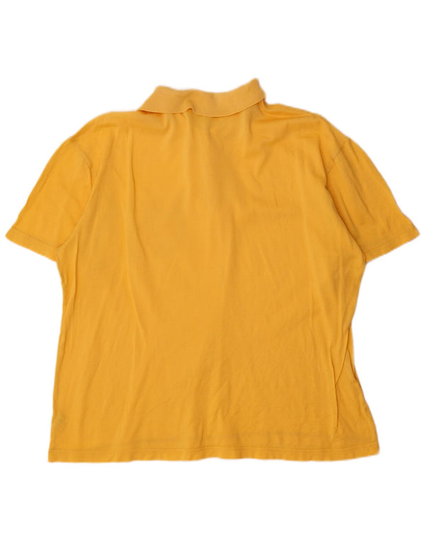 Polo da uomo Missoni Sport Large in cotone giallo