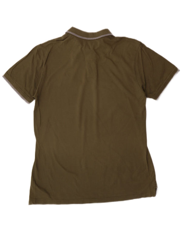 Polo da uomo vestibilità regolare Harmont & Blaine grande in cotone verde