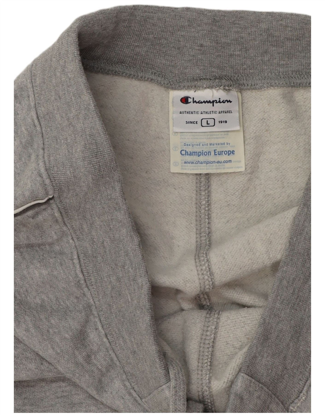 Pantaloni da tuta da donna CHAMPION UK 14 Large Grey Cotton