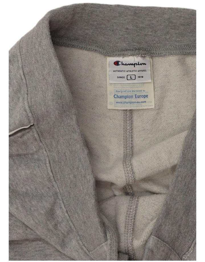 Pantaloni da tuta da donna CHAMPION UK 14 Large Grey Cotton