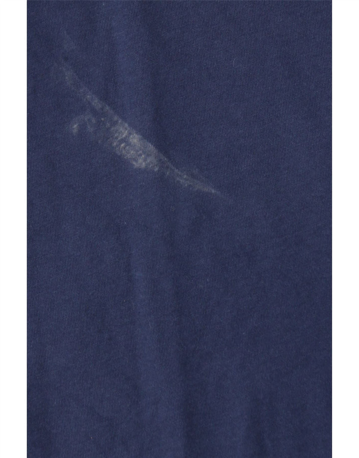 T-shirt grafica da uomo Nike Top 2XL cotone blu navy