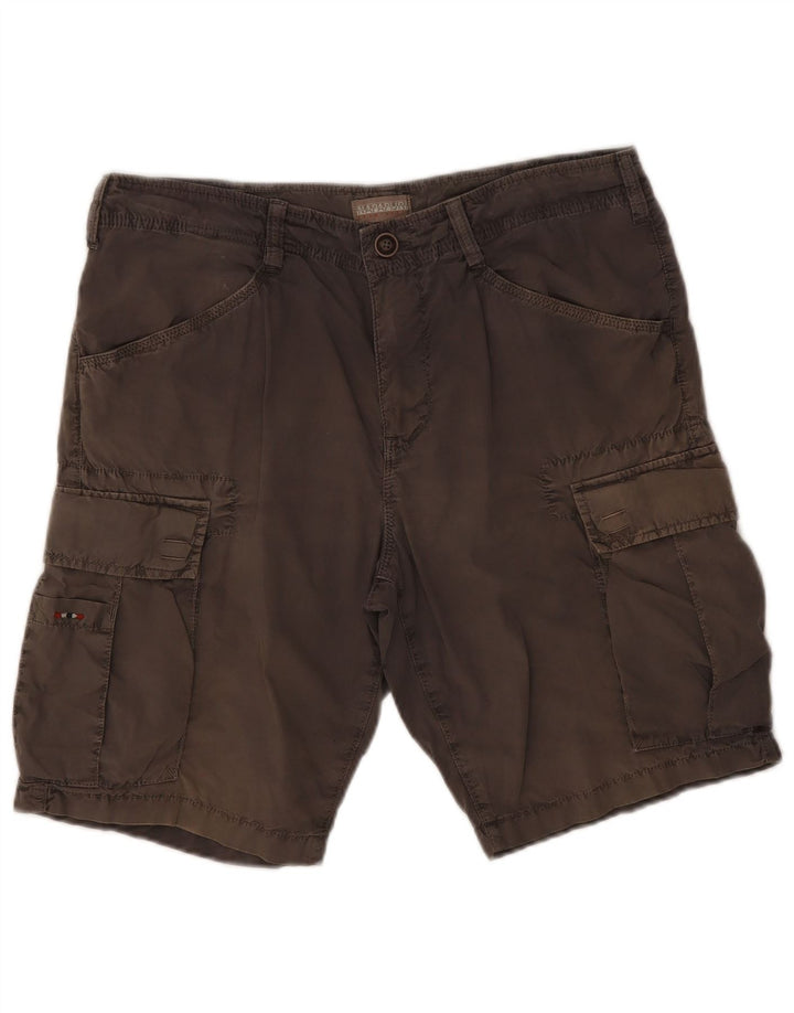 Pantaloncini cargo da uomo Napapijri W32 Grigio medio