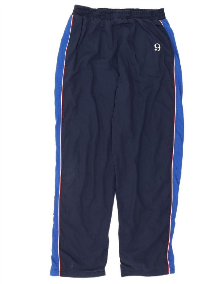 HUMMEL Mens Tracksuit Trousers XL Navy Blue Colourblock Polyester Vintage Hummel and Second-Hand Hummel from Messina Hembry 