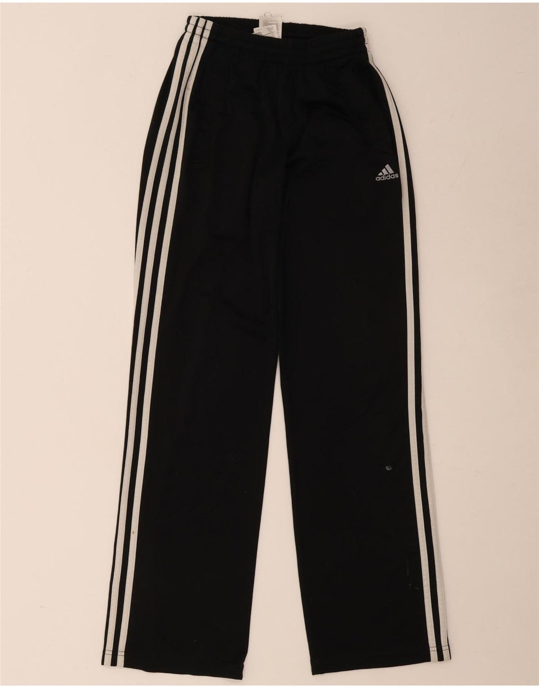 Pantaloni della tuta Adidas Clima 365 da ragazzo 15-16 anni in poliestere nero