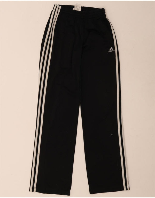 Pantaloni della tuta Adidas Clima 365 da ragazzo 15-16 anni in poliestere nero