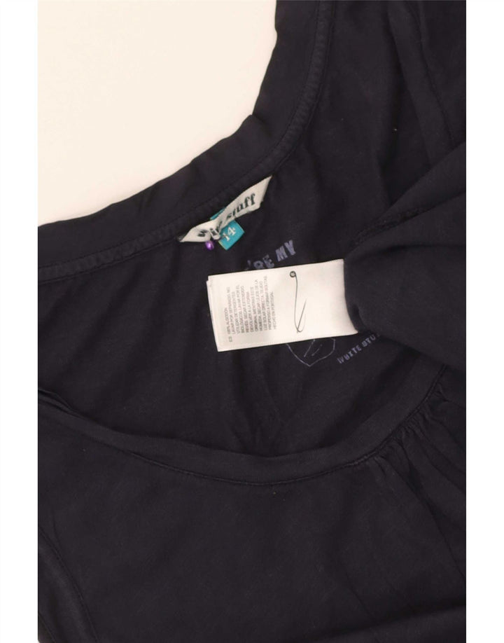 Canotta da donna White Stuff UK 14 Cotone medio blu navy