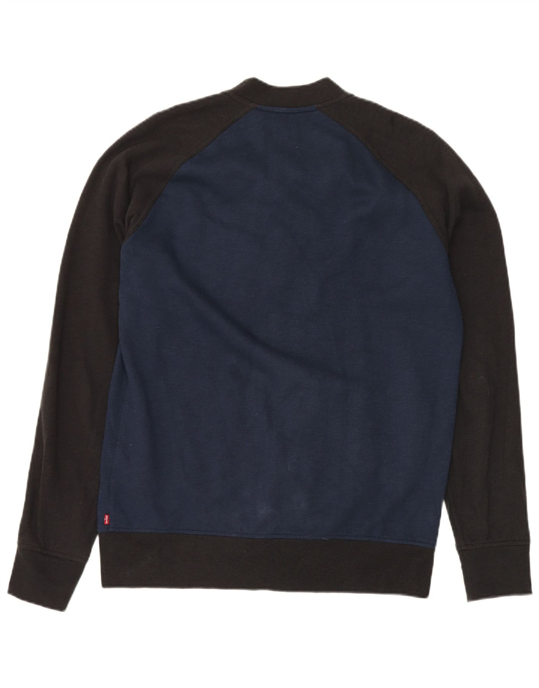 Giacca college da uomo LEVI'S UK 40 Large Blu navy in cotone color block