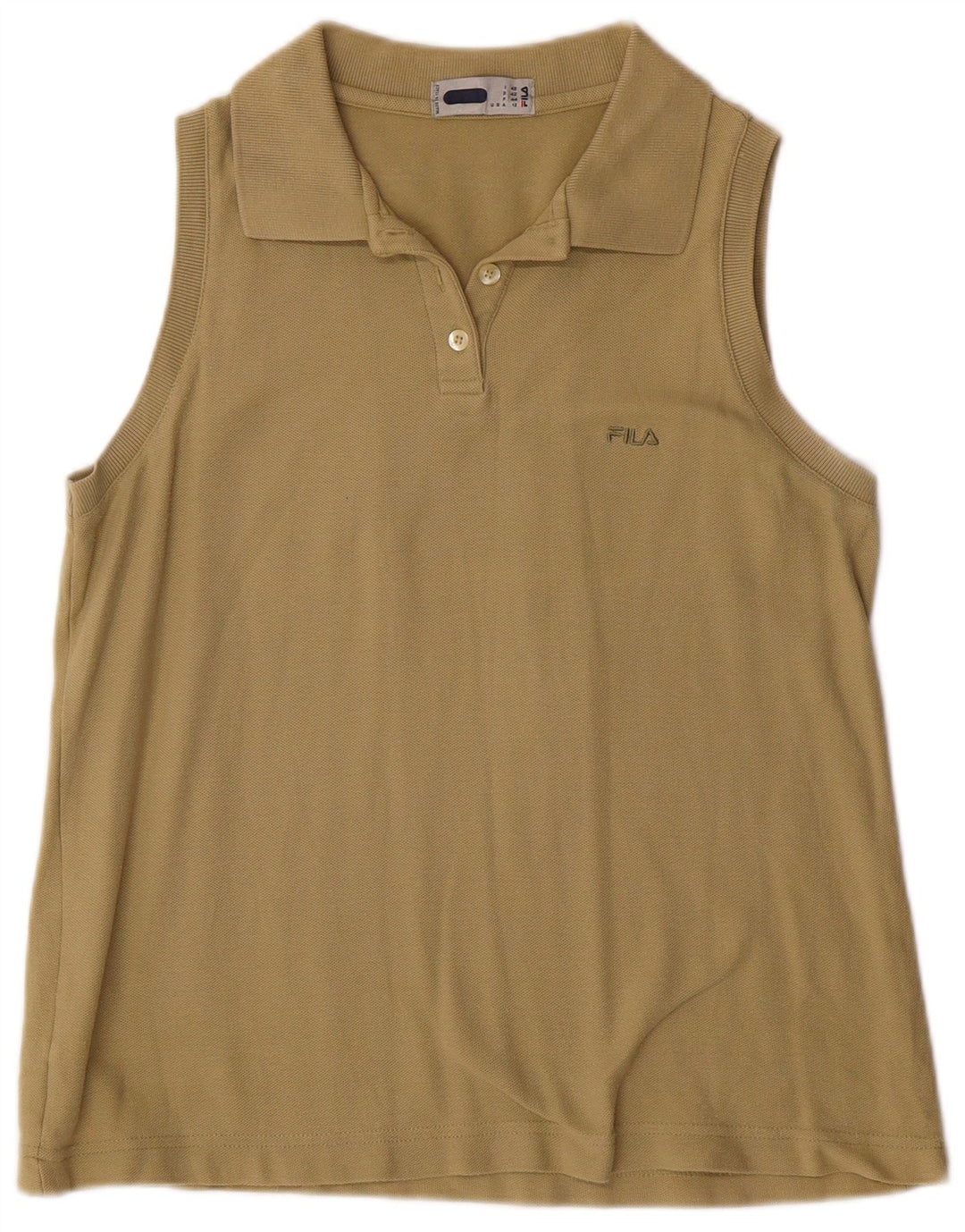 Polo senza maniche da donna FILA IT 48 XL Cachi