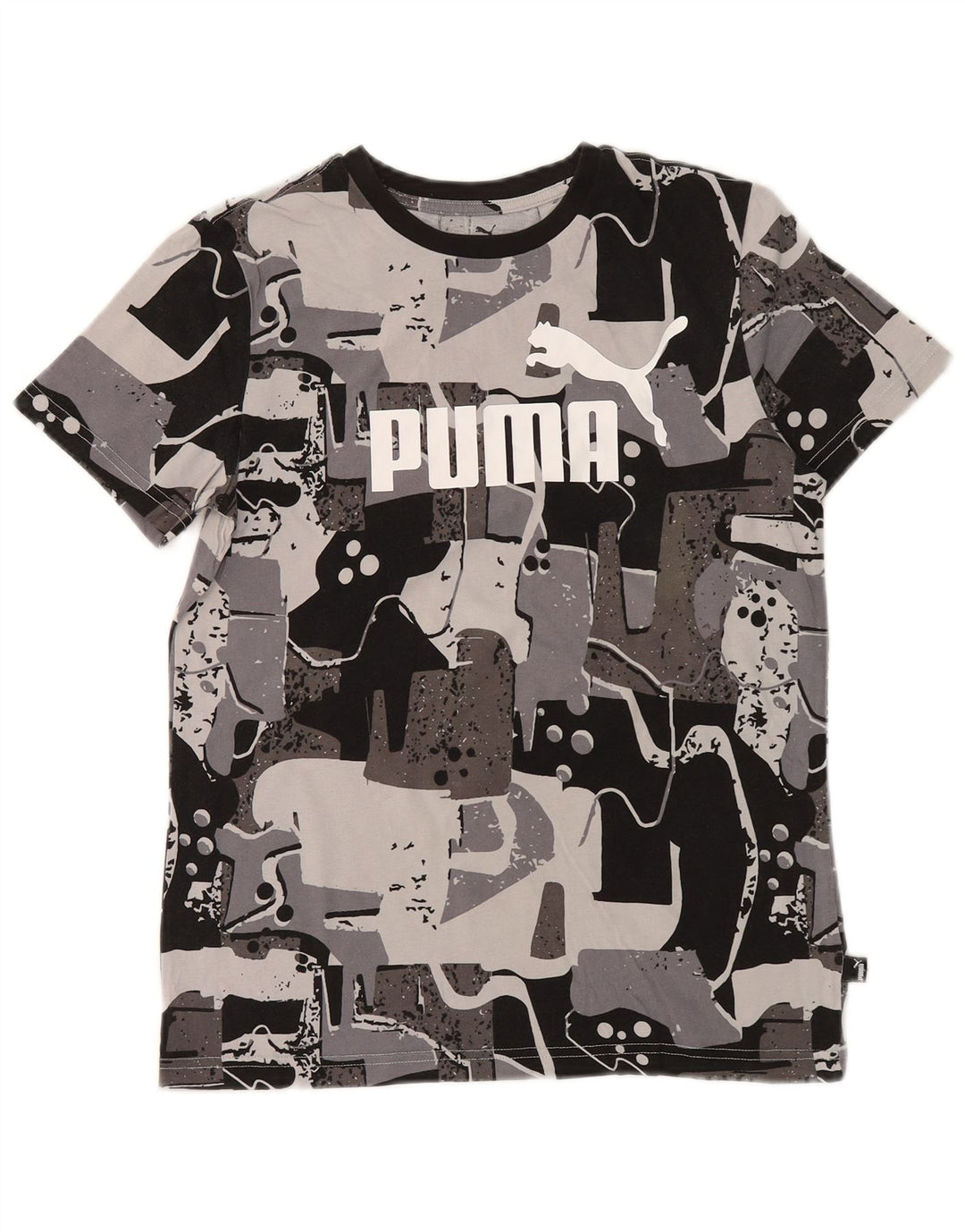 PUMA Boys Graphic T-Shirt Top 13-14 Years  Grey