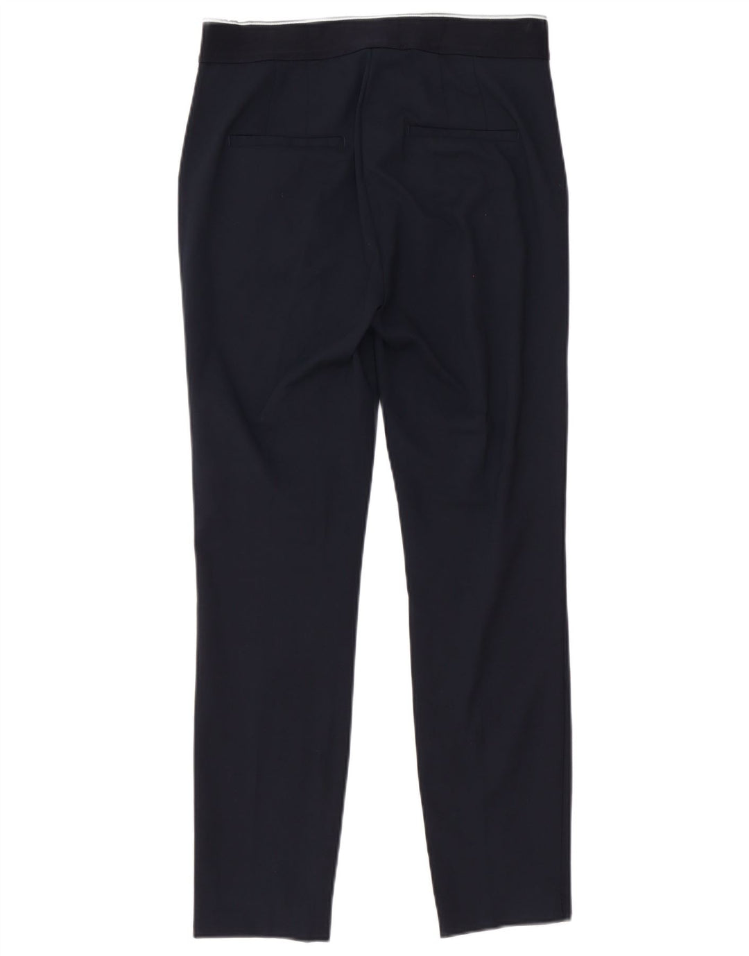 Pantaloni casual slim da donna Zara medi W30 L27 cotone nero
