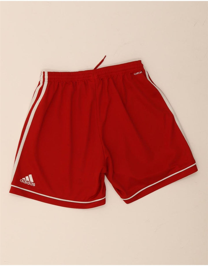 Pantaloncini sportivi ADIDAS Aeroready da uomo in poliestere rosso medio