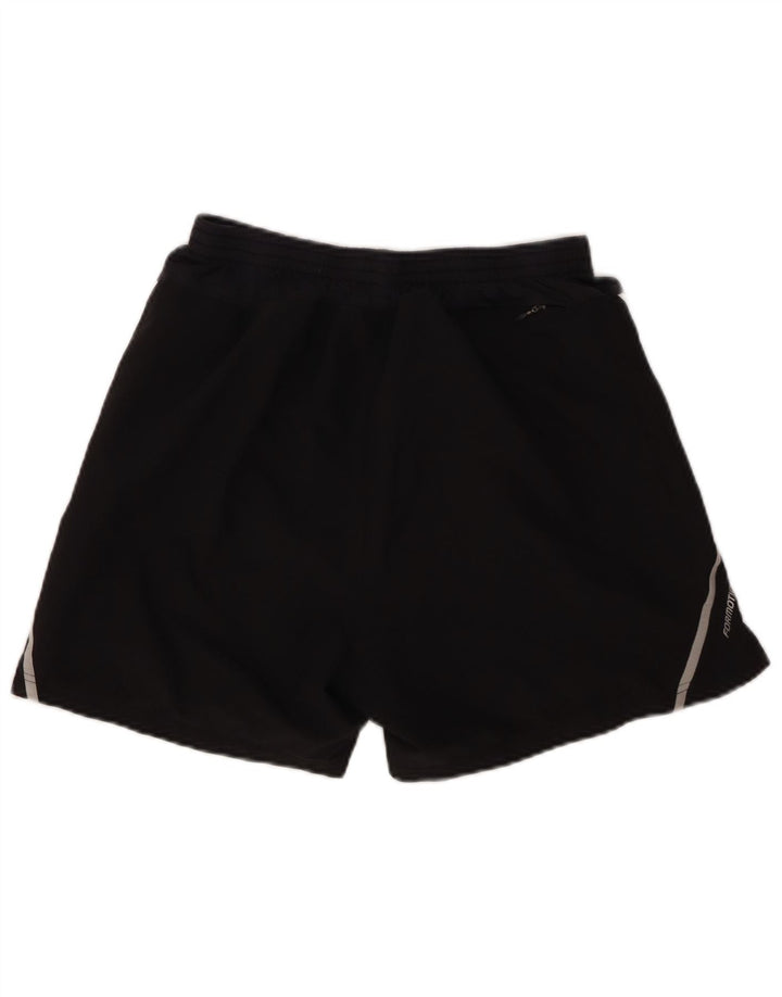Pantaloncini sportivi ADIDAS Climalite da uomo medio nero in poliestere