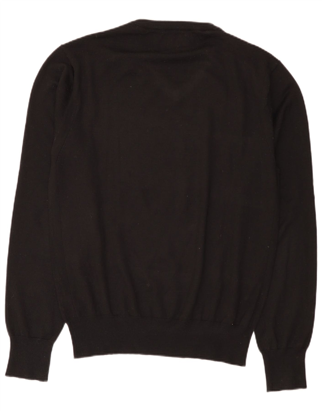 Maglione GUESS da uomo con scollo a V, acrilico nero medio