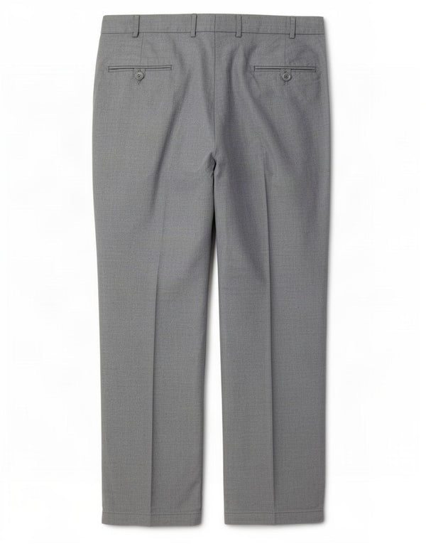 Pantaloni casual dritti da uomo Marks & Spencer W38 L29 poliestere blu