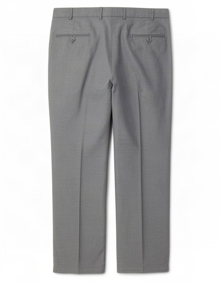 Pantaloni casual dritti da uomo Marks & Spencer W38 L29 poliestere blu