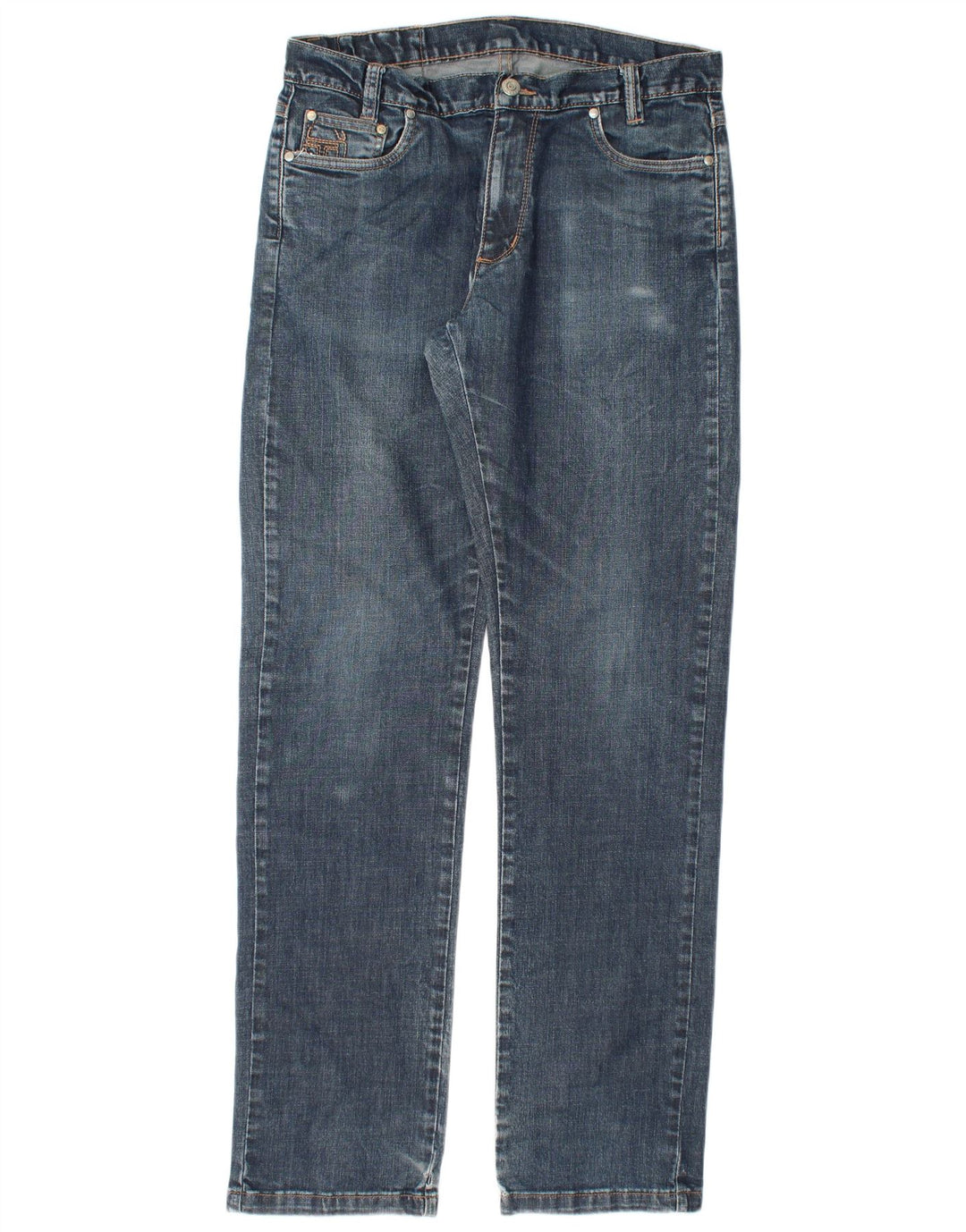 SERGIO TACCHINI Jeans dritti da uomo W34 L34 Blu Cotone