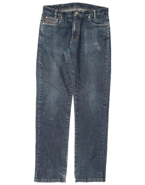 SERGIO TACCHINI Jeans dritti da uomo W34 L34 Blu Cotone