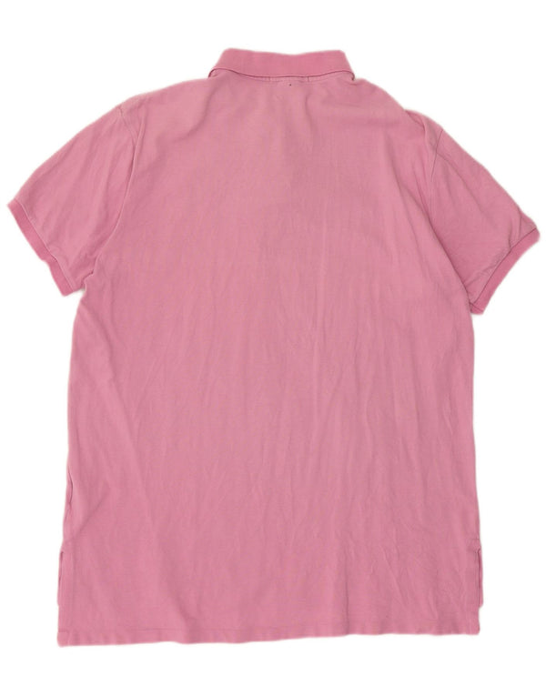Polo Ralph Lauren da uomo XL in cotone rosa