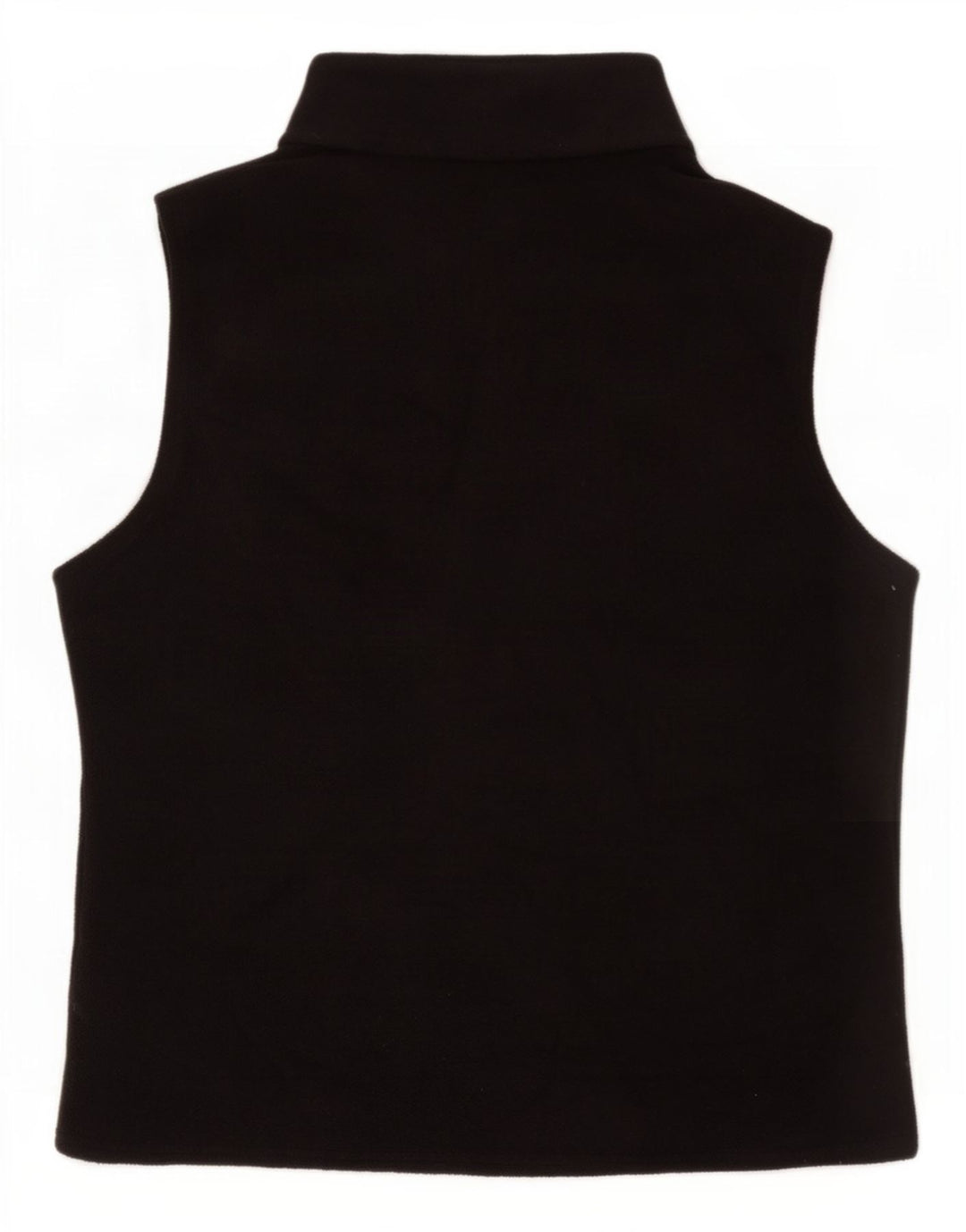 Gilet in pile da donna Marks & Spencer UK 16 grande poliestere nero