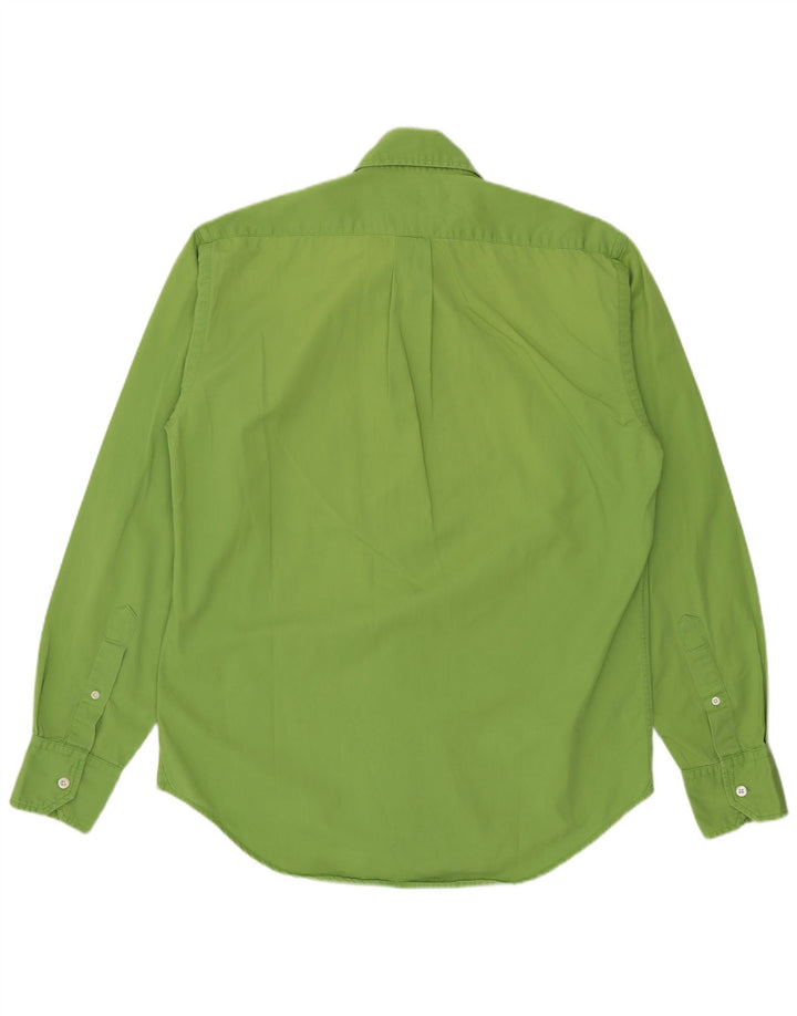 Camicia Uomo Boggi Piccola Verde Cotone