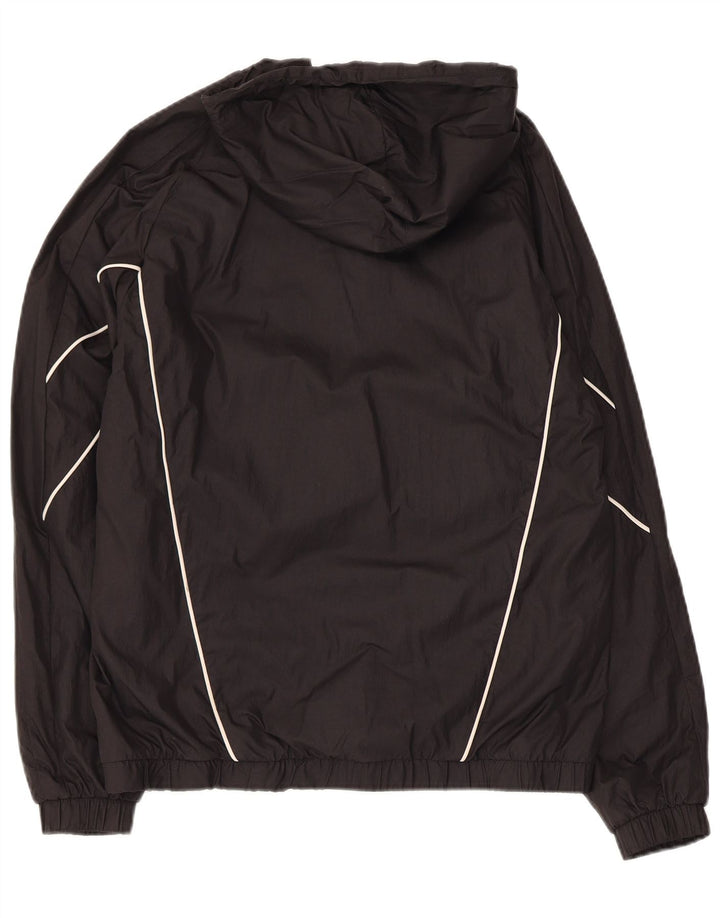 Giacca antipioggia Puma da uomo con cappuccio e pullover UK 34 XS poliestere nero