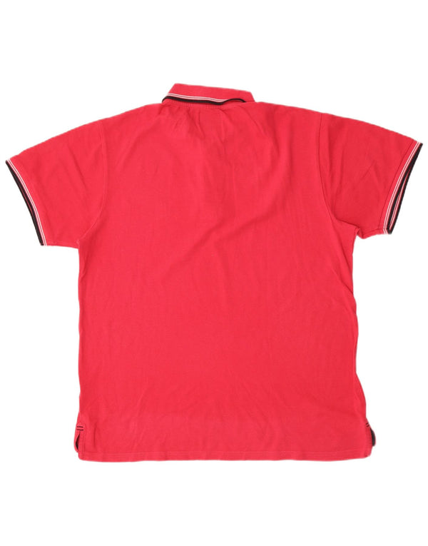 Polo da uomo Coveri 2XL in cotone rosa
