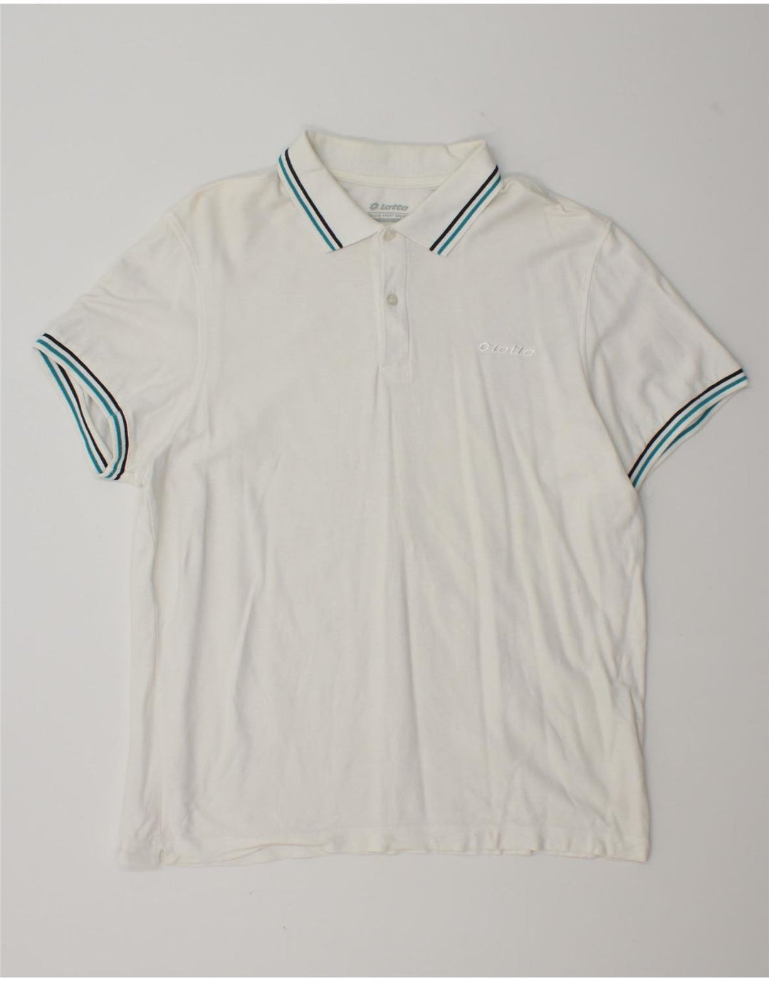 Polo da uomo Lotto Large Bianca