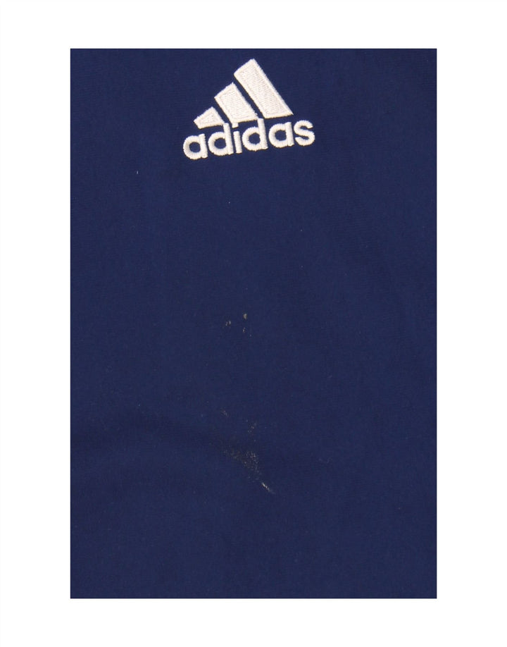 ADIDAS Mens Tracksuit Top Jacket XL Navy Blue Polyester Vintage Adidas and Second-Hand Adidas from Messina Hembry 