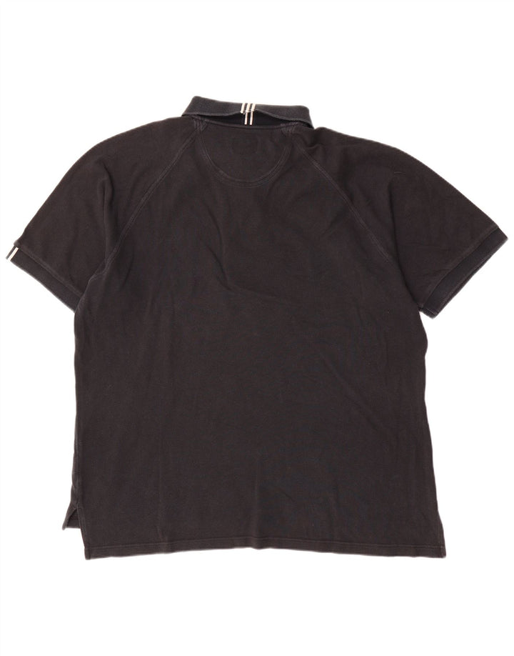 Polo Adidas da uomo XL in cotone nero