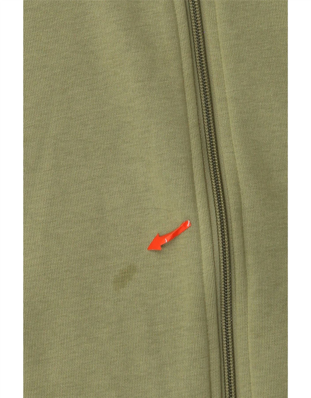 Maglione con cappuccio e zip da uomo Adidas 3XL cotone kaki