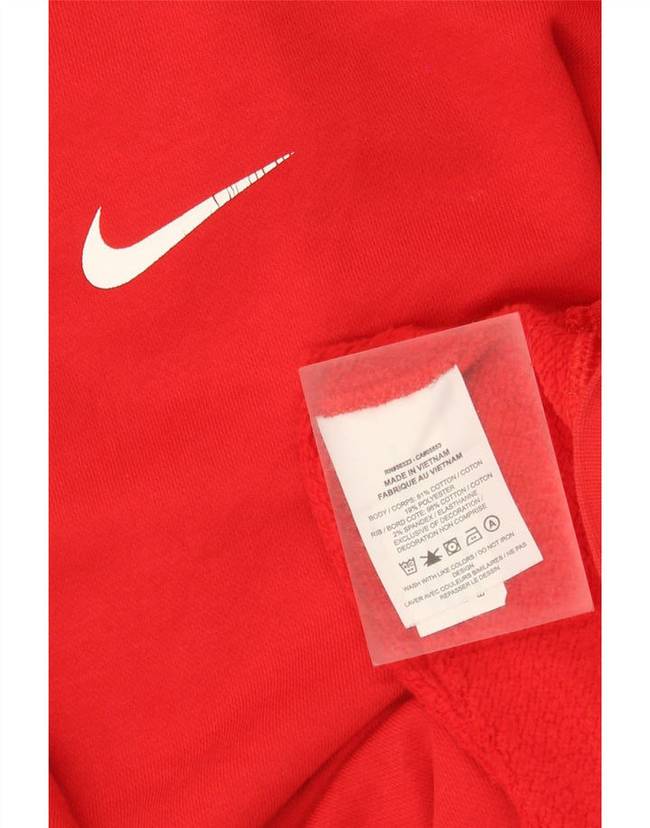 Felpa Nike Uomo Maglione XL Rosso Cotone