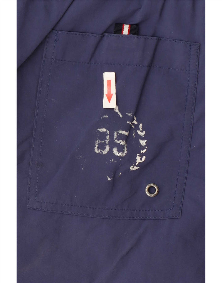Pantaloncini da bagno Tommy Hilfiger da uomo Graphic Cargo medio blu navy