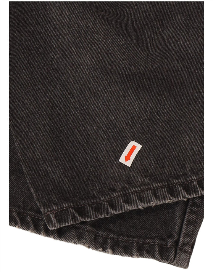Levi's Donna 512 Jeans dritti a vita alta US 12 Large W30 L30 Grigio