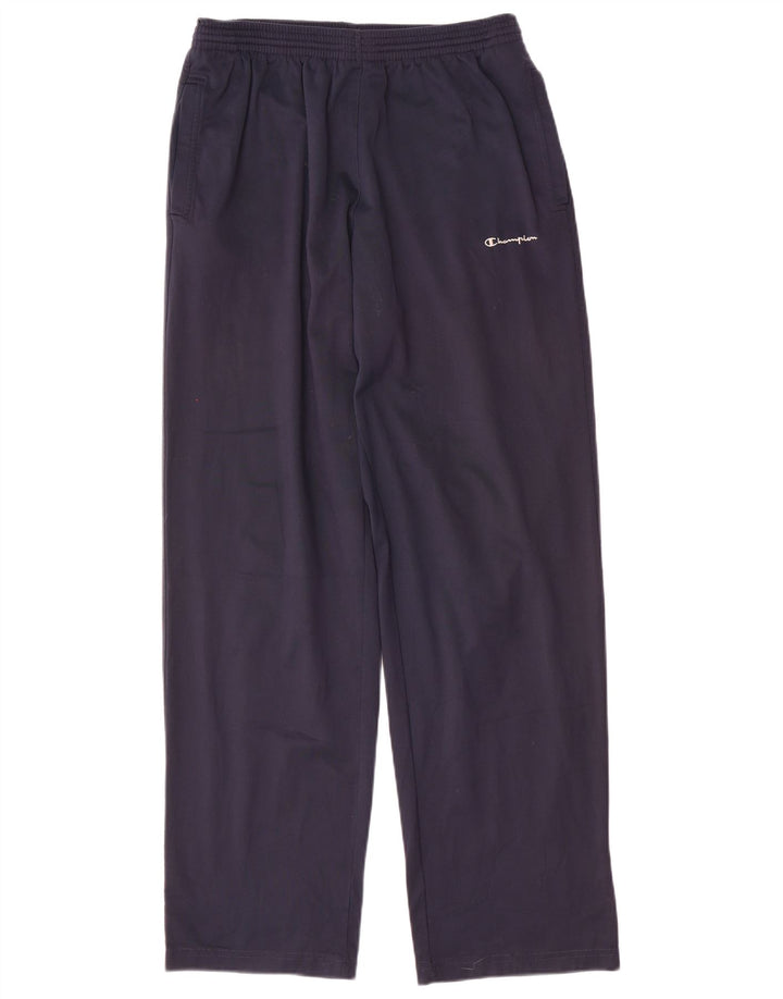 Pantaloni da tuta da uomo Champion Large in poliestere blu navy