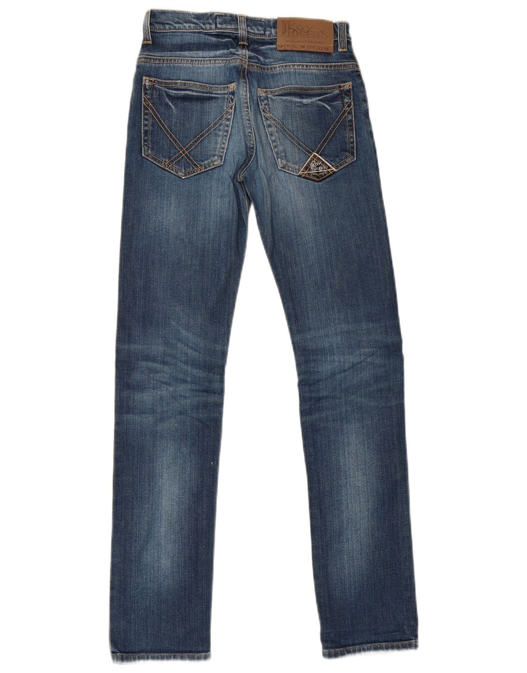 Jeans slim da donna Roy Rogers UK 12 medio W26 L30 cotone blu