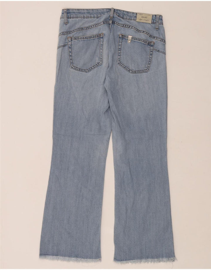 Jeans Bootcut Donna Liu Jo W30 L26 Cotone Blu