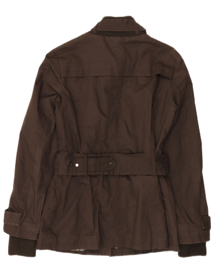 Giacca utility da donna Zara UK 10 piccola in cotone marrone