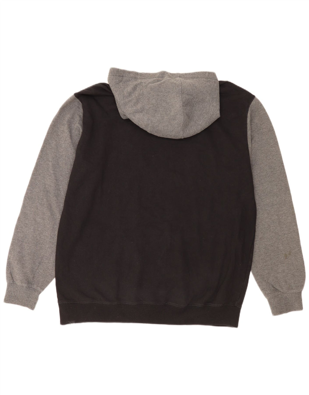 Felpa con cappuccio da uomo Volcom 2XL in cotone color block nero