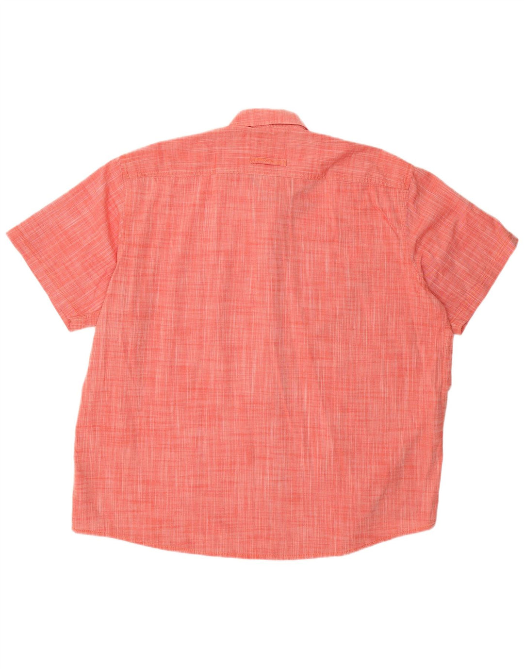 CAMEL ACTIVE Camicia da uomo a maniche corte vestibilità regolare 2XL Cotone rosso