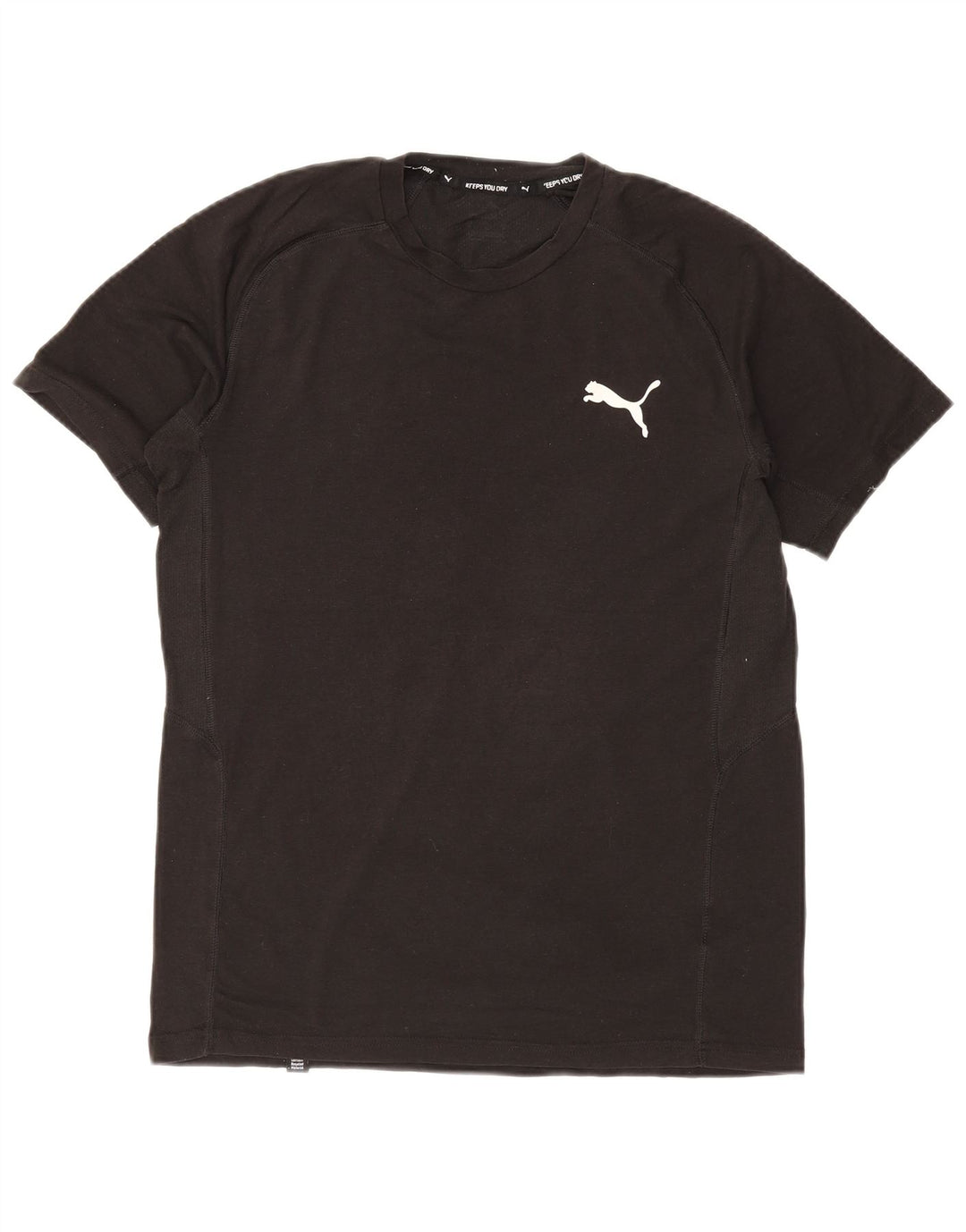 T-shirt PUMA da uomo piccola piccola nera