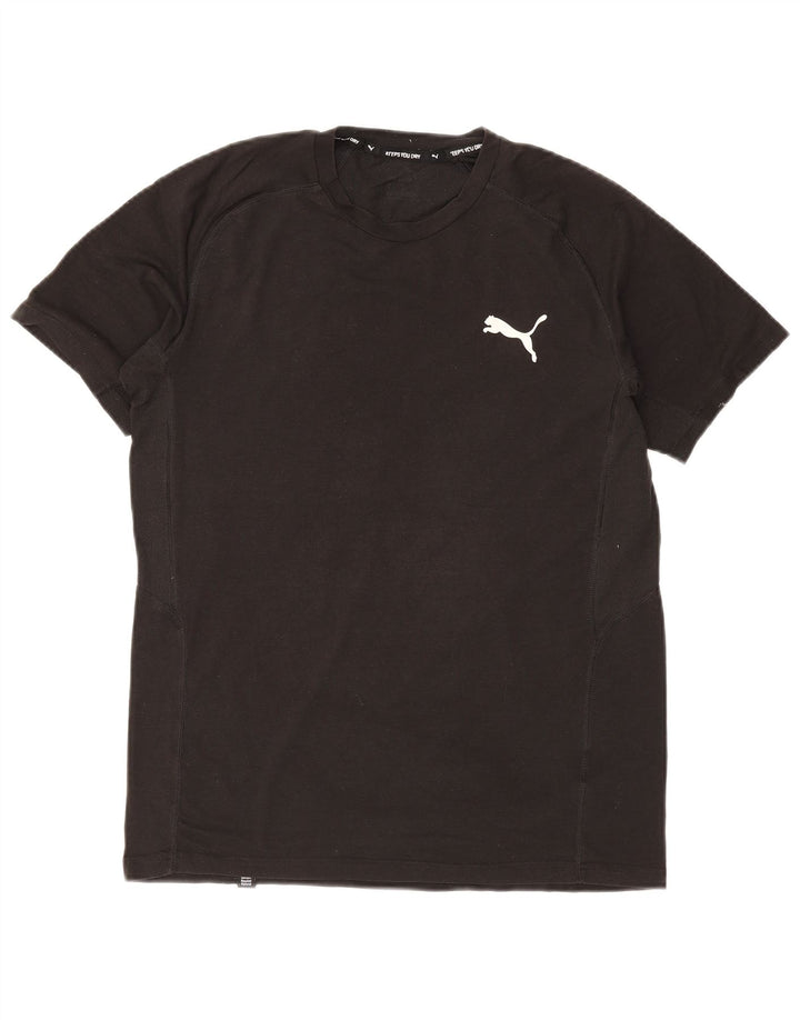 T-shirt PUMA da uomo piccola piccola nera