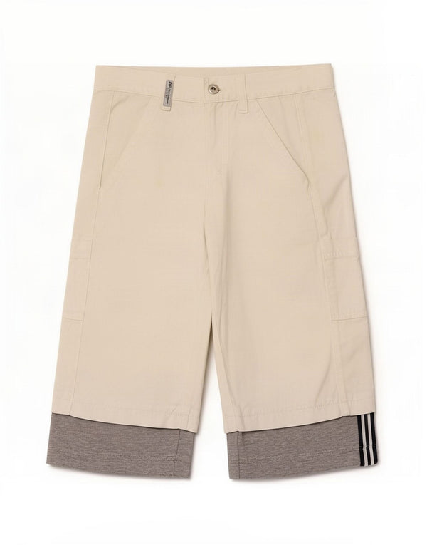 Pantaloni Capri da bambino Dolce & Gabbana 7-8 anni W22 L15 Colorblock bianco