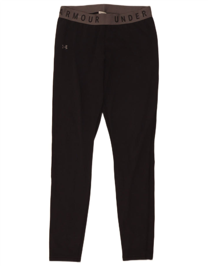 Leggings grafici da donna Under Armour UK 12 cotone nero medio