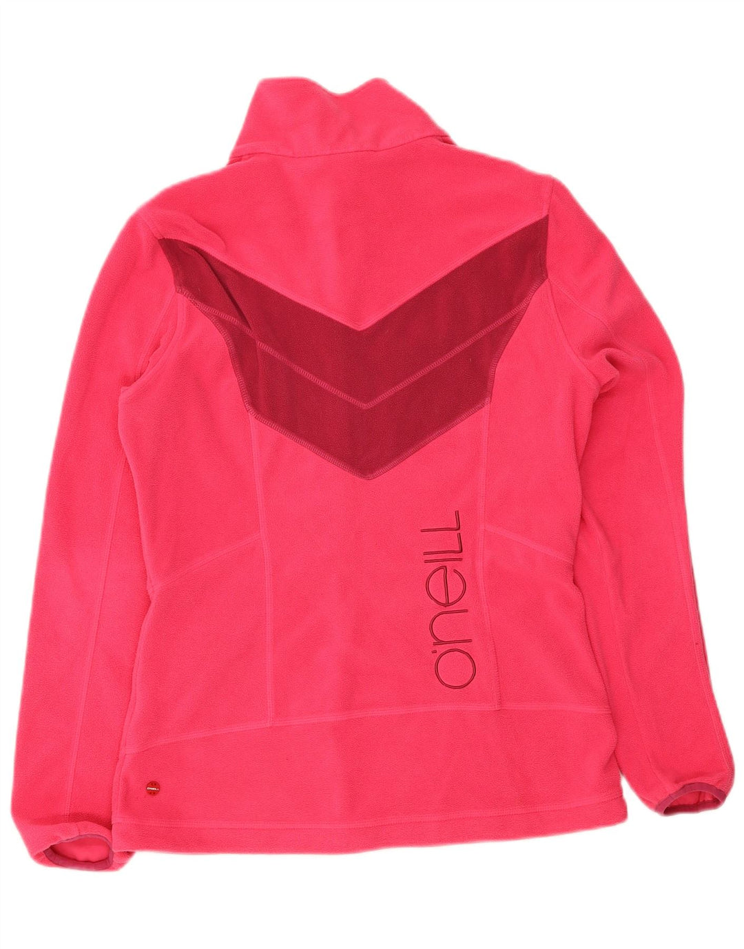Giacca in pile grafica da donna O'Neill UK 18 XL Poliestere color block rosa