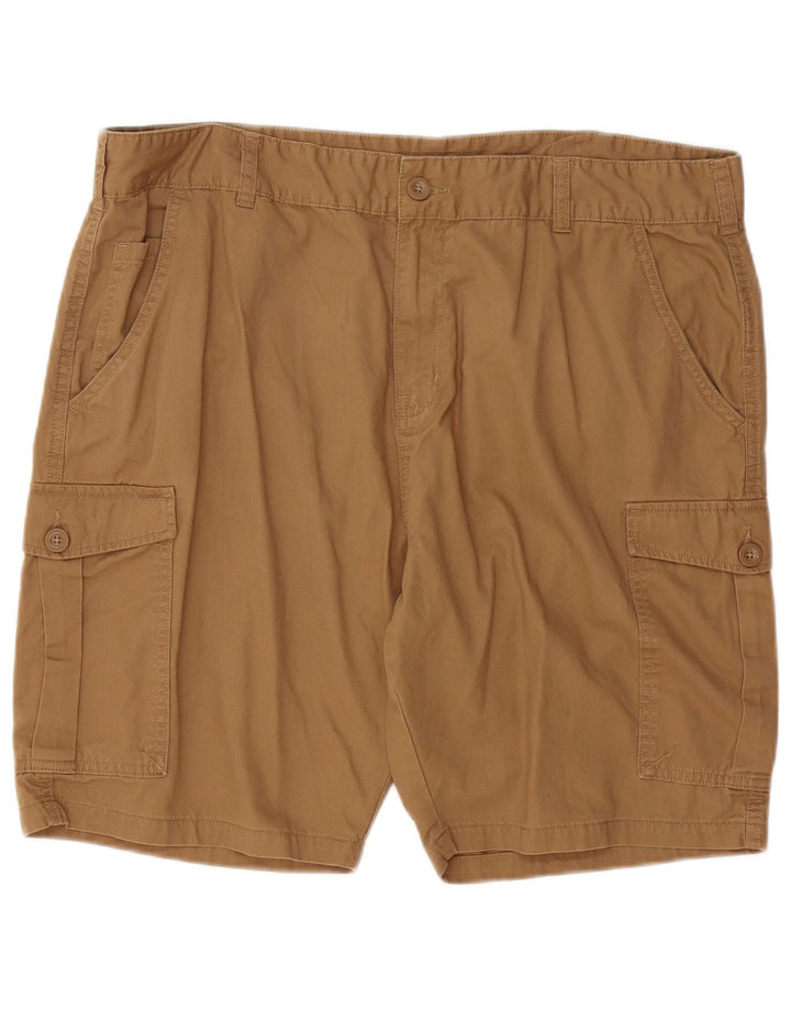 Pantaloncini cargo da uomo Mountain Warehouse W40 XL in cotone marrone