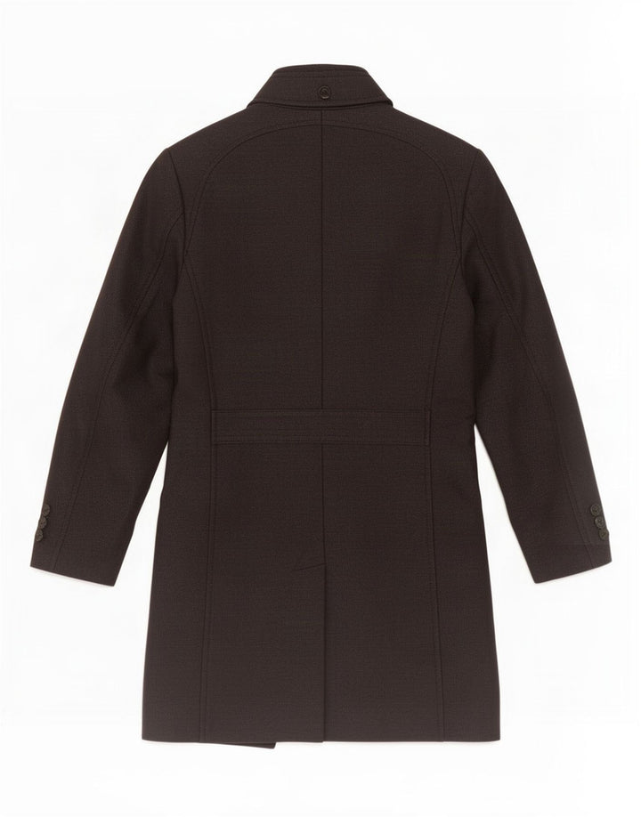 Cappotto da uomo Zara UK 38 cotone nero medio