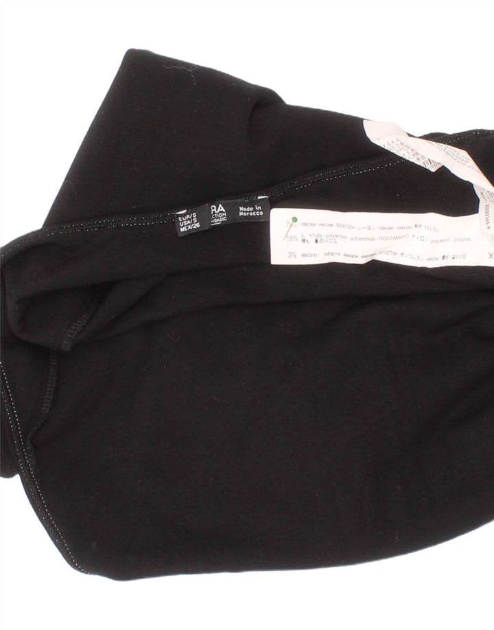 Body Zara da donna piccolo in viscosa nera